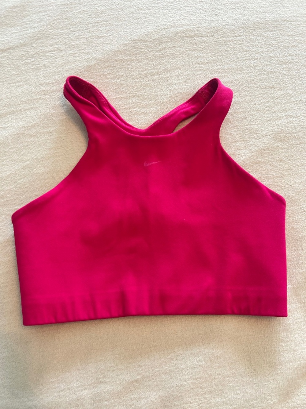 Nike Alate Dri-FIT High Neck Sports Bra Pink Size Small